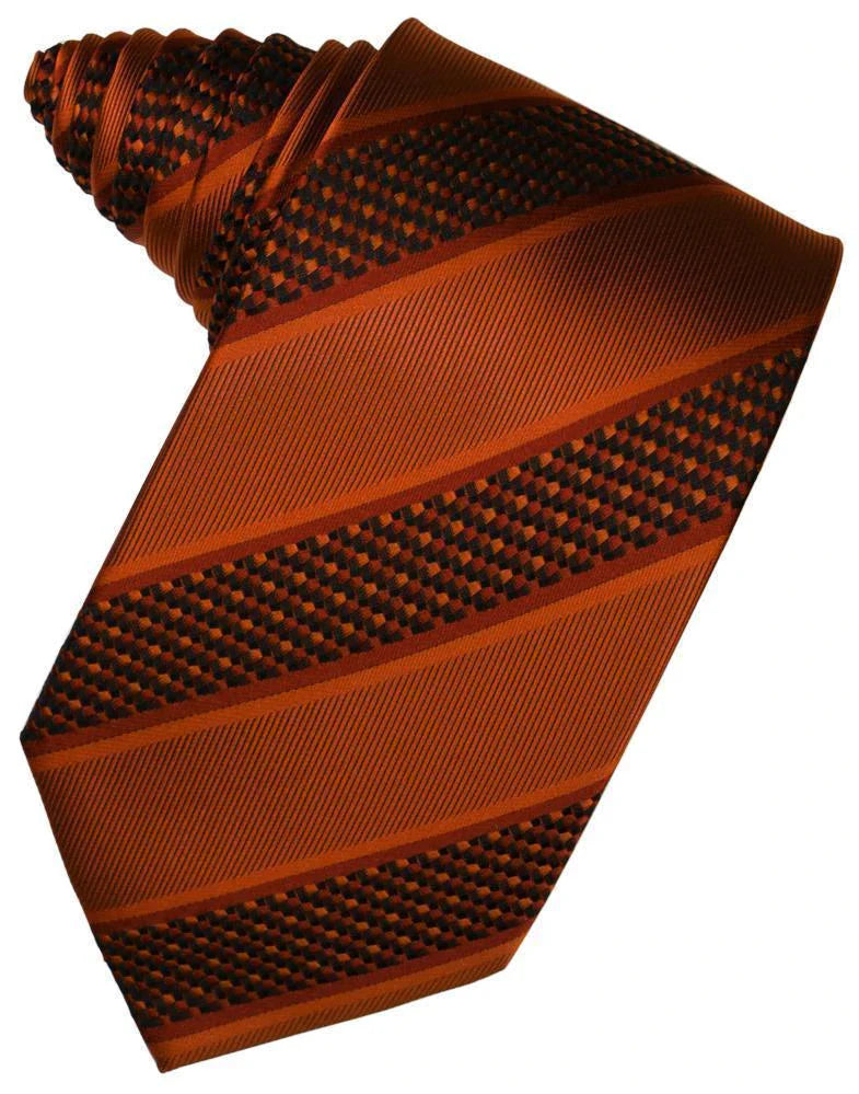 Venetian Stripe Necktie Self Tie-1