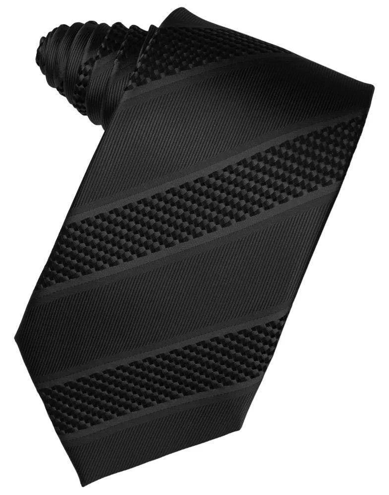 Venetian Stripe Necktie Self Tie-2