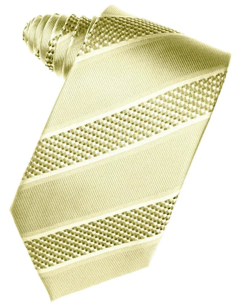Venetian Stripe Necktie Self Tie-4