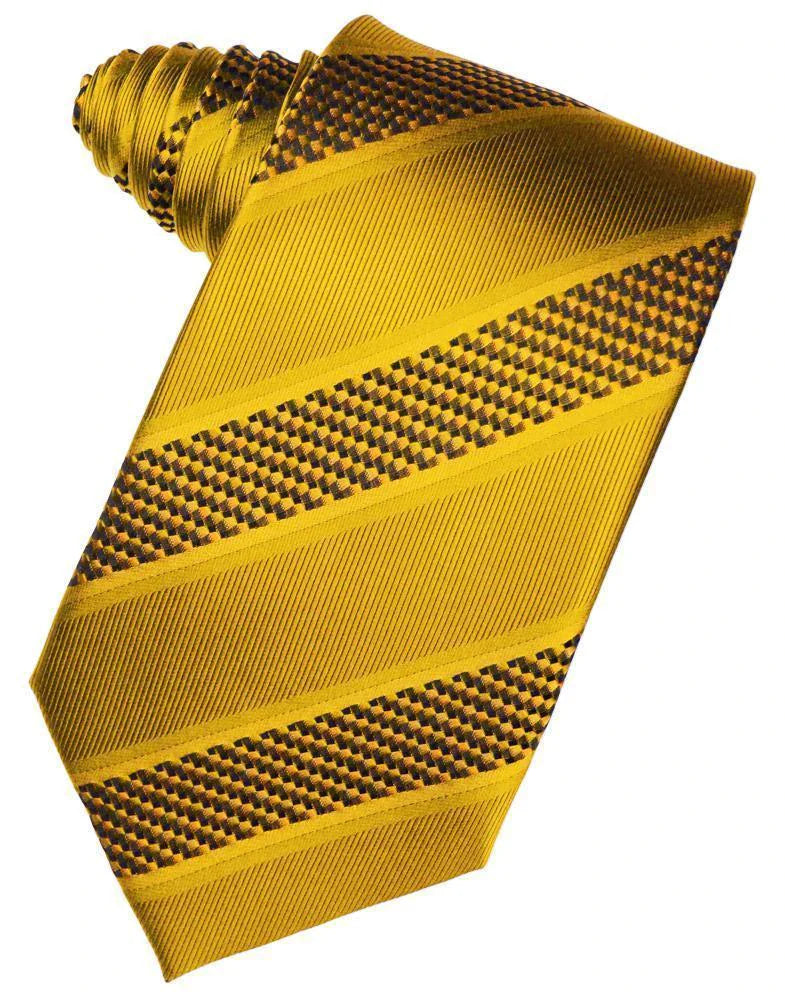 Venetian Stripe Necktie Self Tie-10