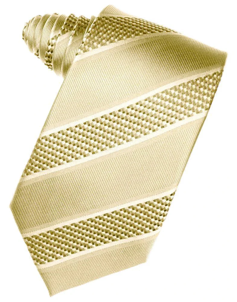 Venetian Stripe Necktie Self Tie-11