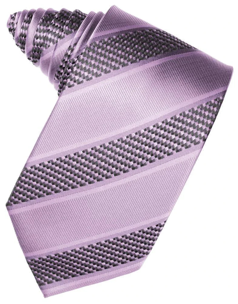 Venetian Stripe Necktie Self Tie-12