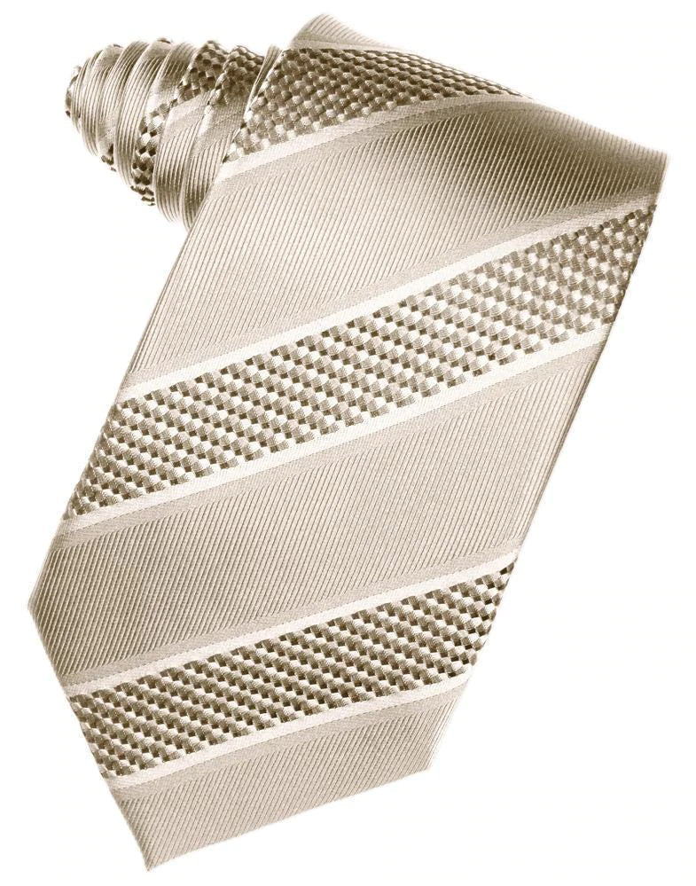 Venetian Stripe Necktie Self Tie-18