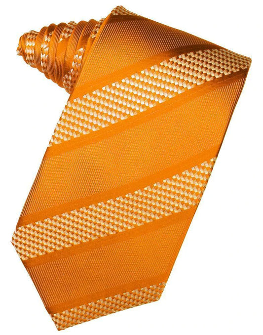 Venetian Stripe Necktie Self Tie-20