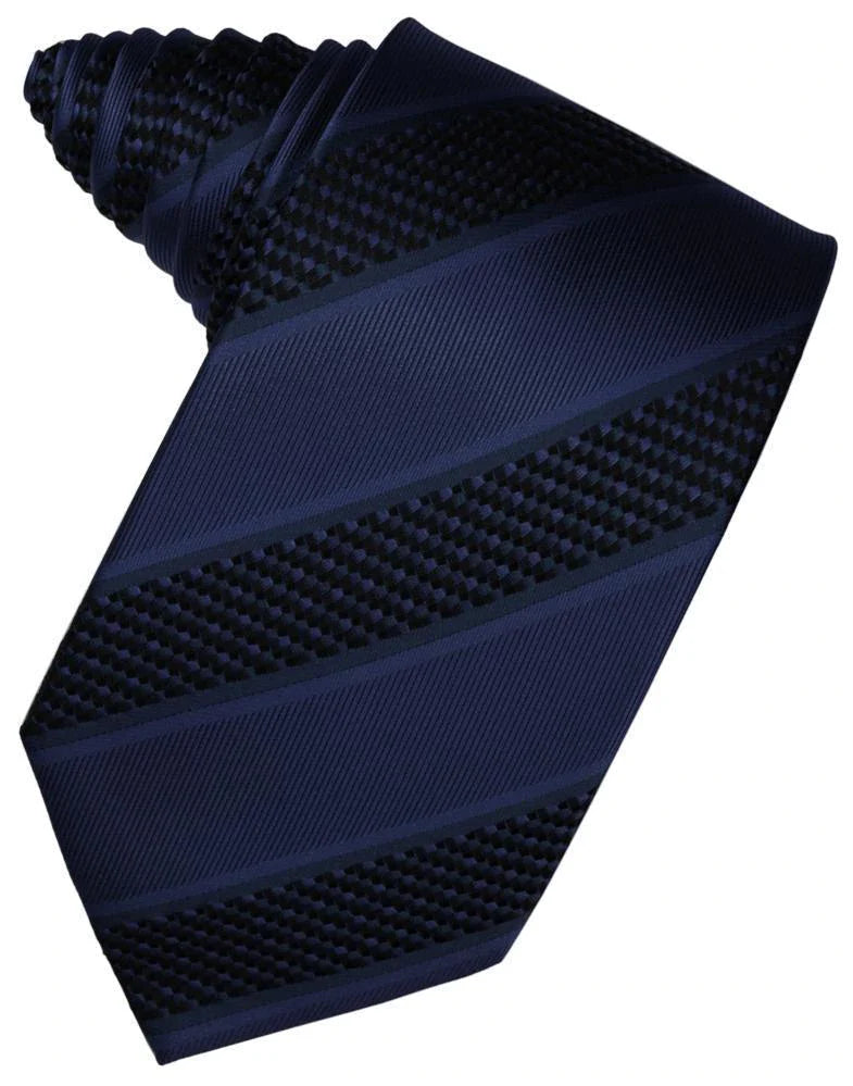 Venetian Stripe Necktie Self Tie-22