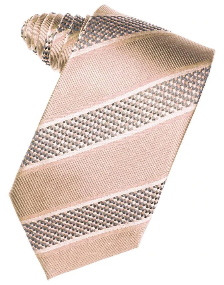 Venetian Stripe Necktie Self Tie-23