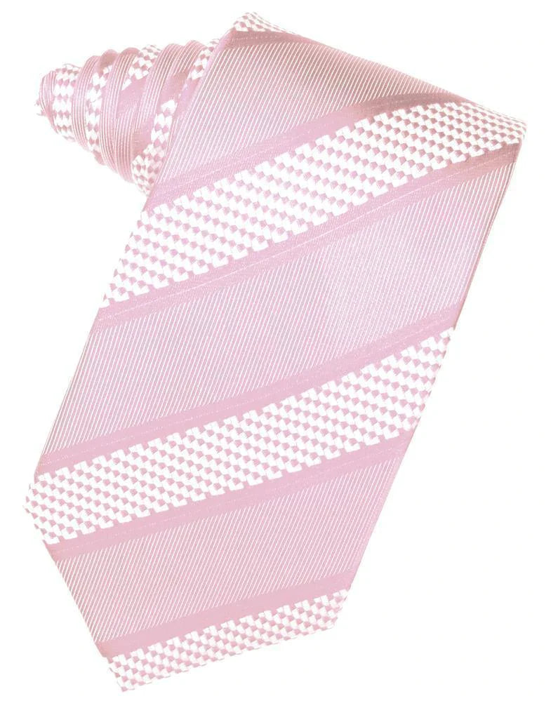 Venetian Stripe Necktie Self Tie-25