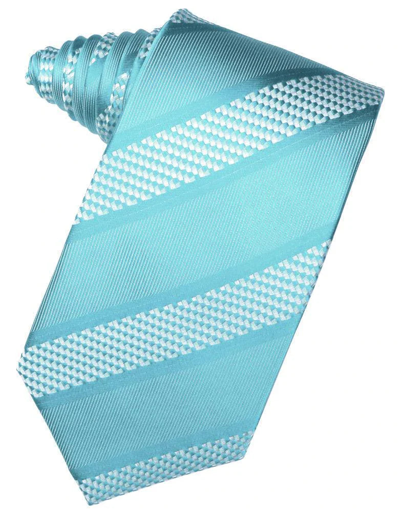 Venetian Stripe Necktie Self Tie-33