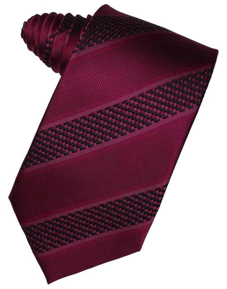 Venetian Stripe Necktie Self Tie-35
