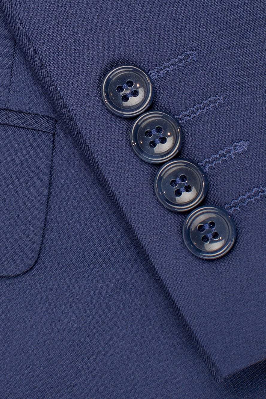 "Madison" Sapphire Blue Suit Jacket Notch (Separates)-2